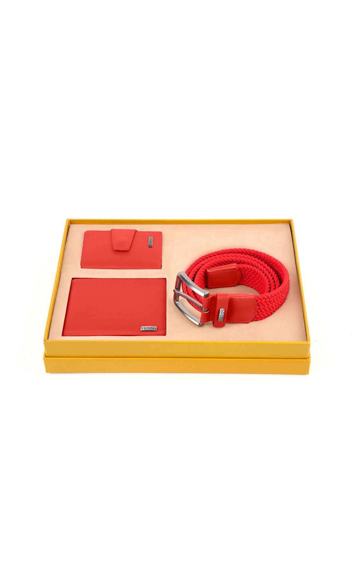 Cüzdan Kartlık Kemer 3 lü Set