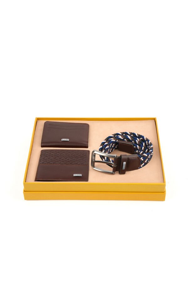 Cüzdan Kartlık Kemer 3 lü Set