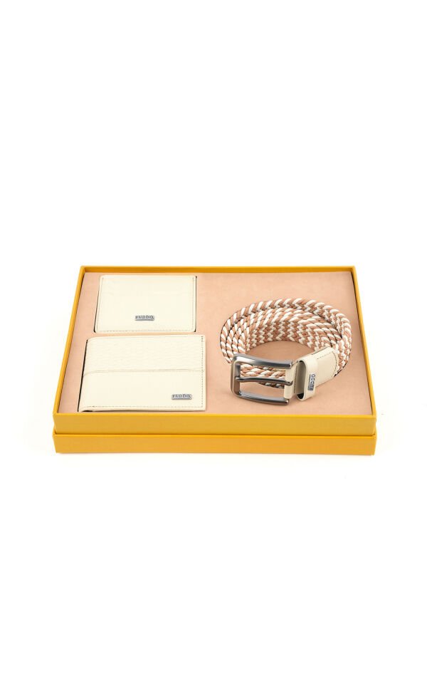 Cüzdan Kartlık Kemer 3 lü Set