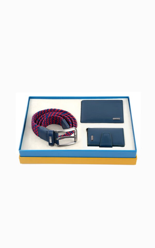 Cüzdan Kartlık Kemer 3 lü Set