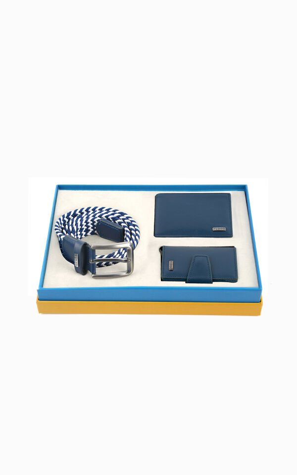 Cüzdan Kartlık Kemer 3 lü Set
