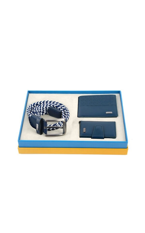 Cüzdan Kartlık Kemer 3 lü Set