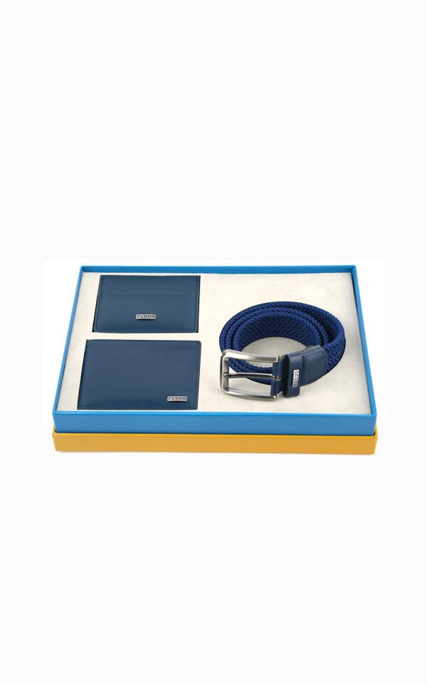 Cüzdan Kartlık Kemer 3 lü Set