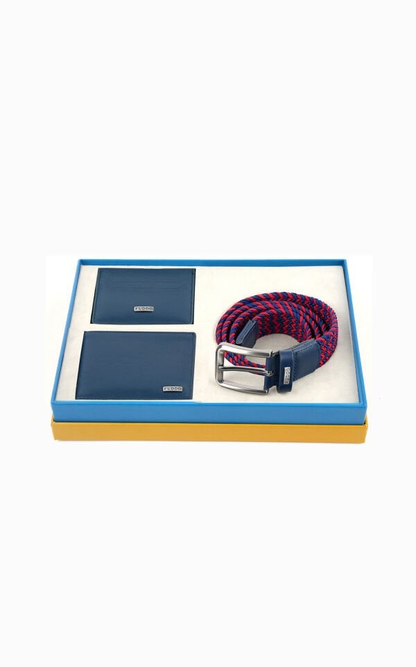 Cüzdan Kartlık Kemer 3 lü Set