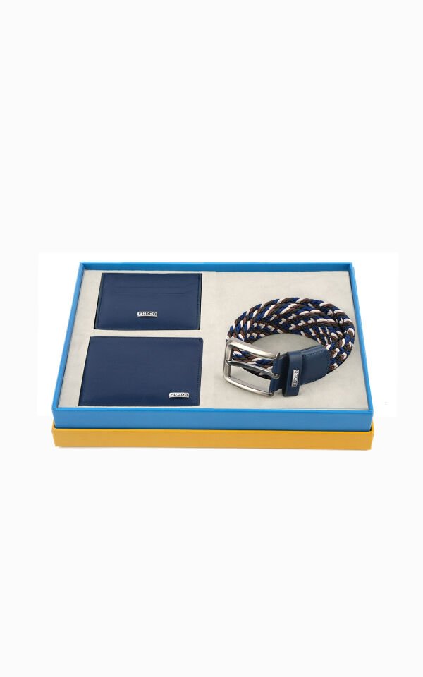 Cüzdan Kartlık Kemer 3 lü Set