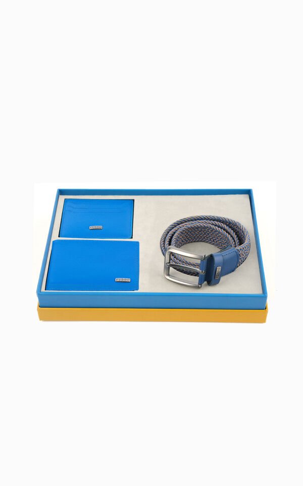 Cüzdan Kartlık Kemer 3 lü Set