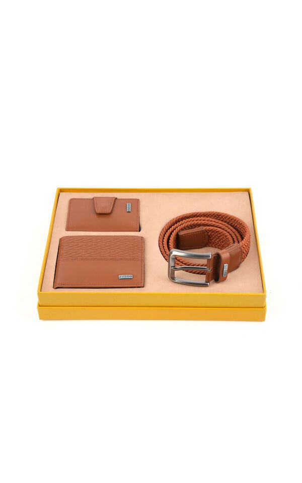 Cüzdan Kartlık Kemer 3 lü Set