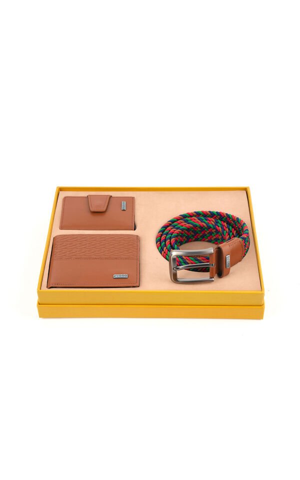 Cüzdan Kartlık Kemer 3 lü Set