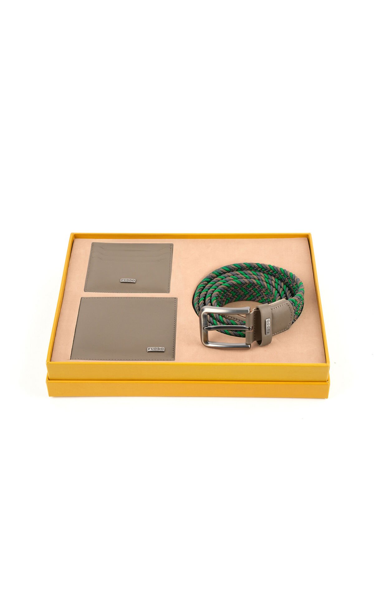 Cüzdan Kartlık Kemer 3 lü Set