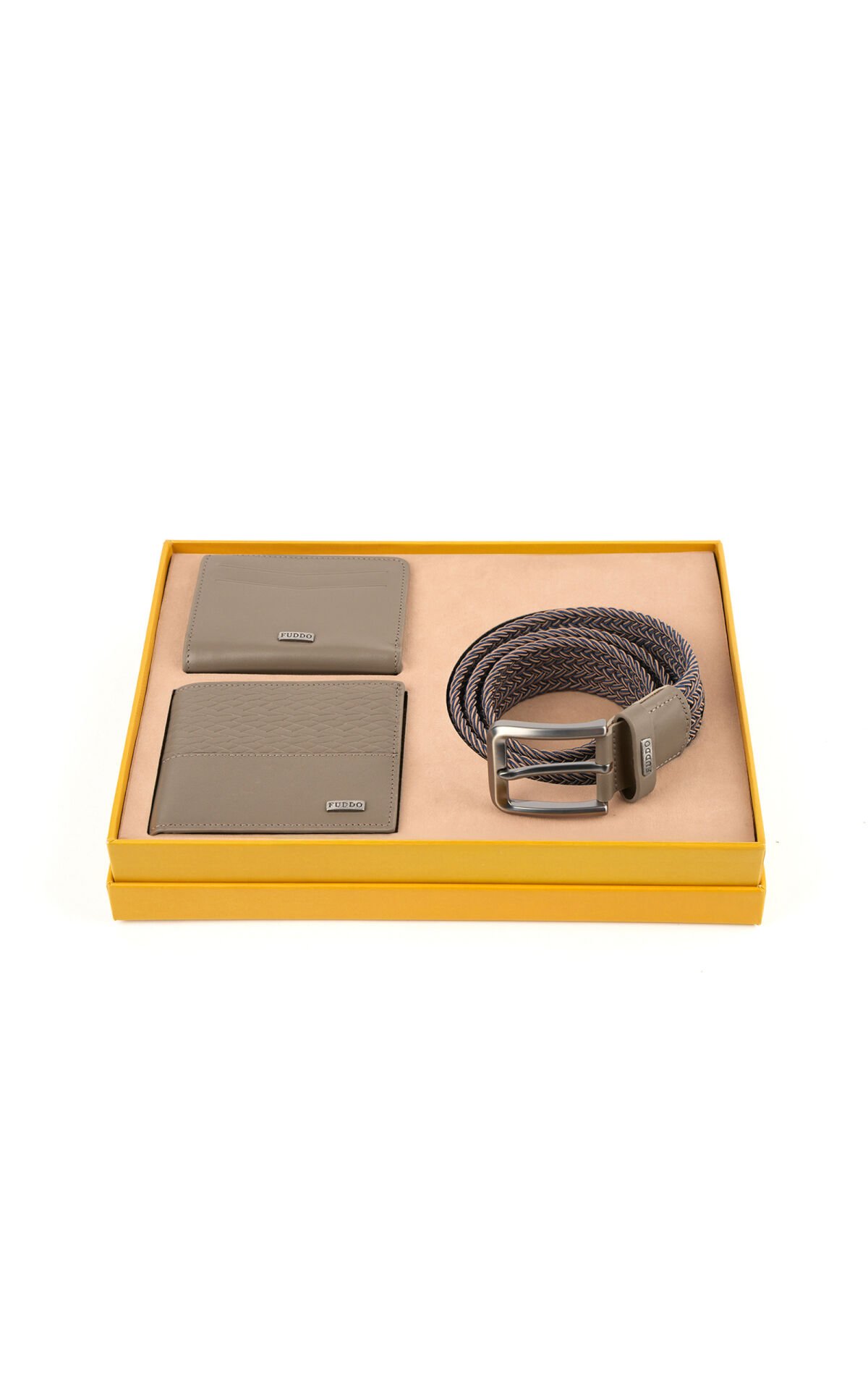 Cüzdan Kartlık Kemer 3 lü Set