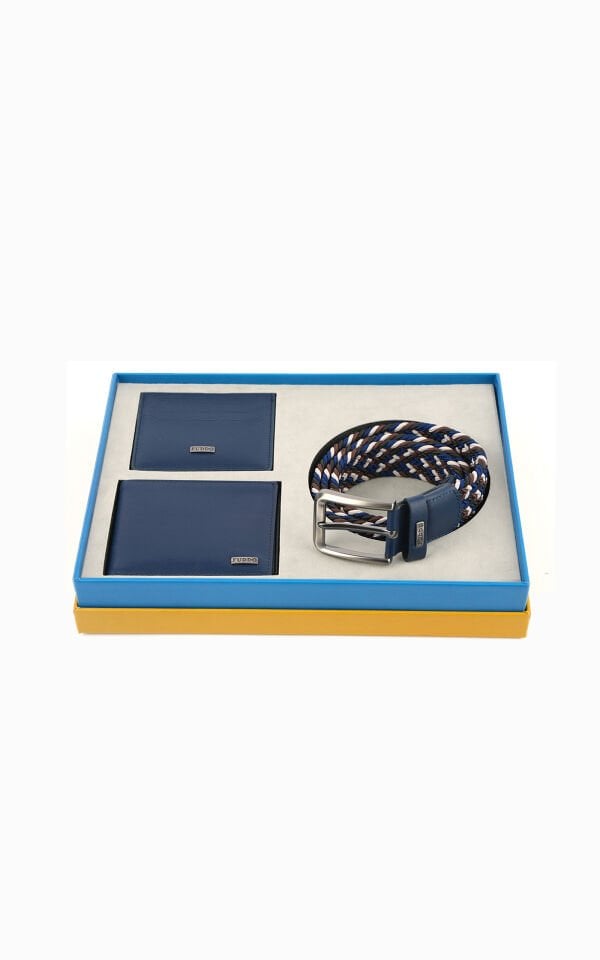 Cüzdan kartlık kemer set