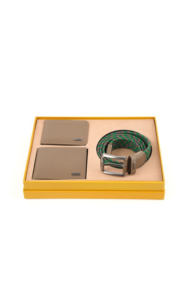 Cüzdan Kartlık Kemer Set