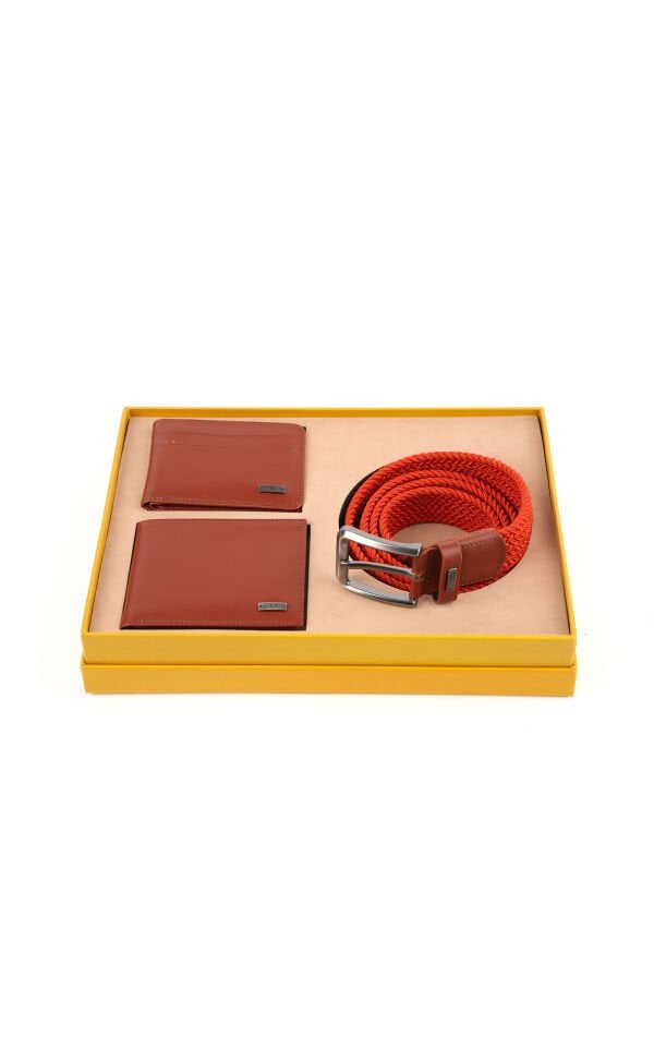 Cüzdan Kartlık Kemer Set