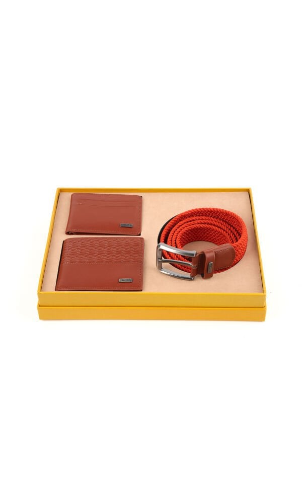 Cüzdan Kartlık Kemer Set