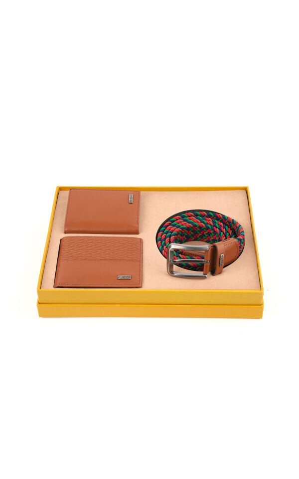 Cüzdan Kartlık Kemer Set