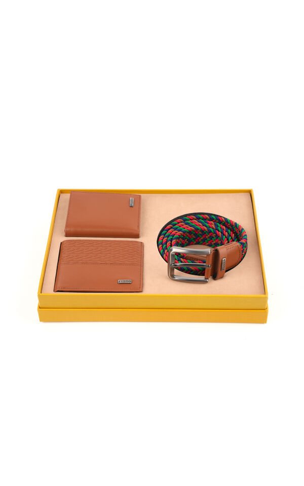 Cüzdan Kartlık Kemer Set