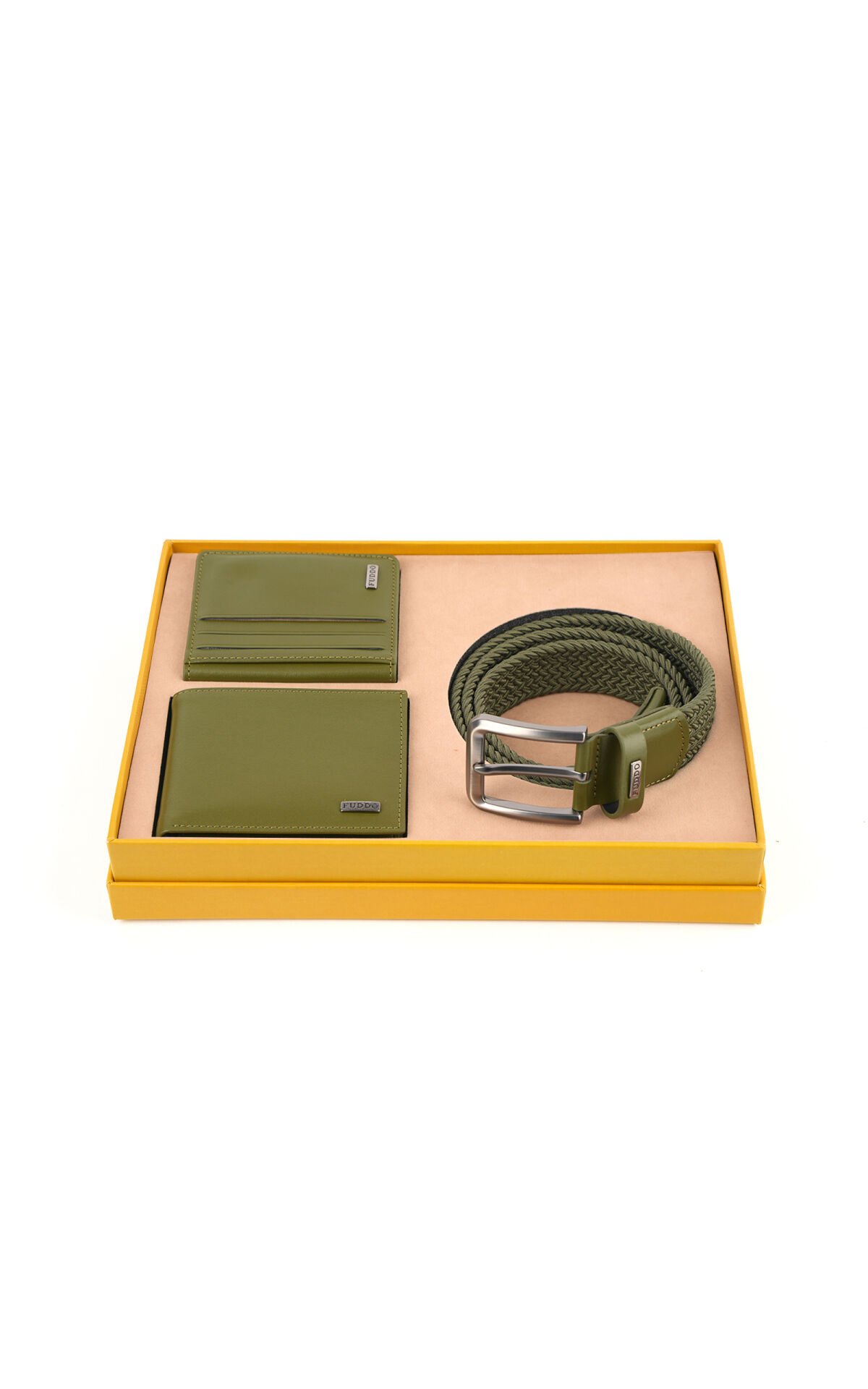 Cüzdan Kartlık Kemer Set