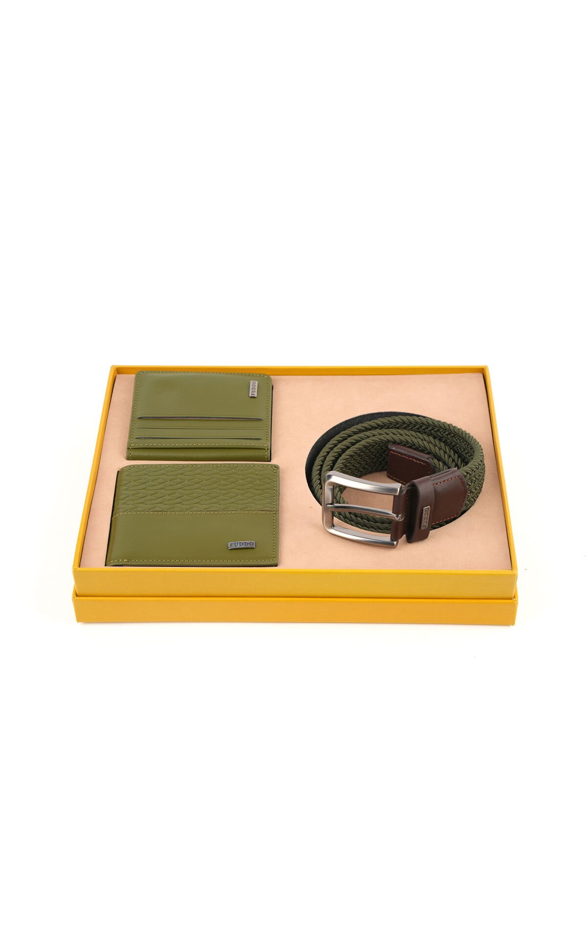 Cüzdan Kartlık Kemer Set