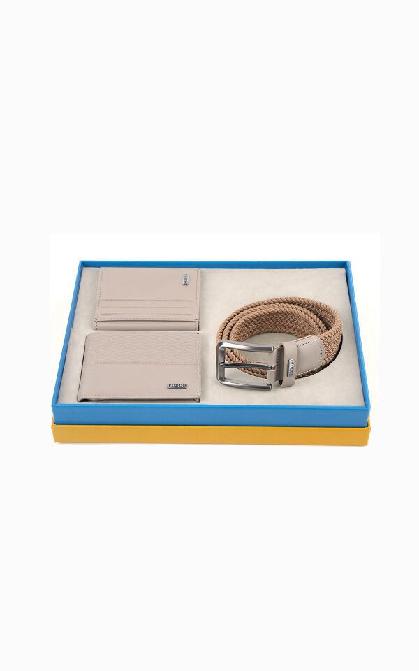 Cüzdan Kartlık Kemer 3 lü Set