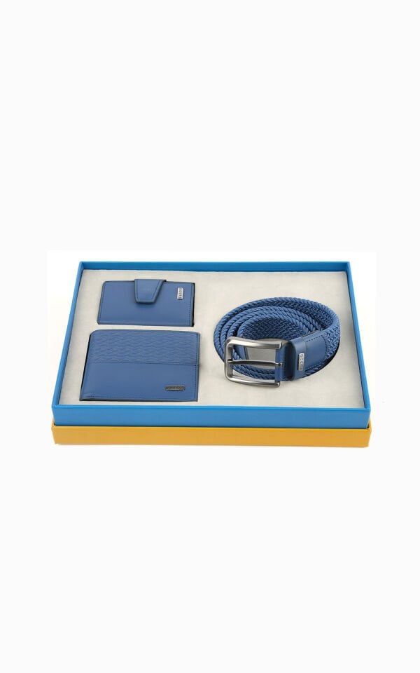 Cüzdan Kartlık Kemer 3 lü Set