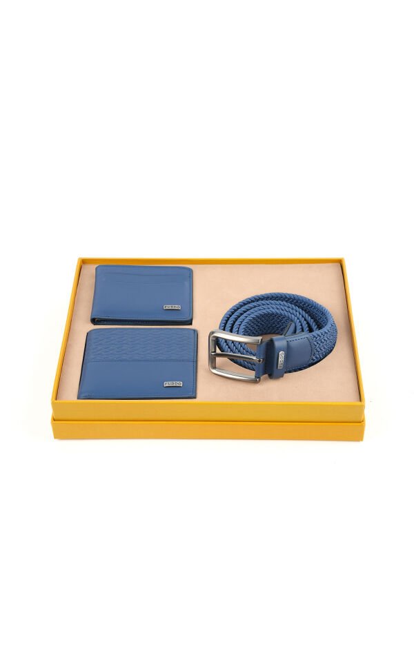 Cüzdan Kartlık Kemer 3 lü Set